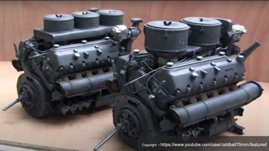 Maybach 210 engines