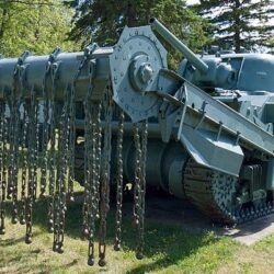 sherman flail header