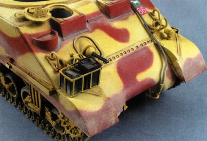 ABOVE: Once again it is CMK Stardust pigments to complete the weathering process, and I find myself relying 0n them more and more. I used a combination of dust and sand here and am very pleased with the finish,.