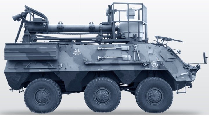 Kampfwertsteigerung Radio Multiband- Ein Panzer, der Radarsignale ortet