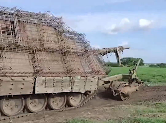 Turning your tank in to a shed rather negates having a turret! Source: Technology.org (Click on the image)